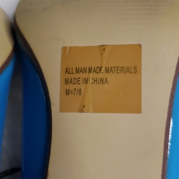 Rue21 Sky blue heels M 7/8 NWT - Picture 9 of 9